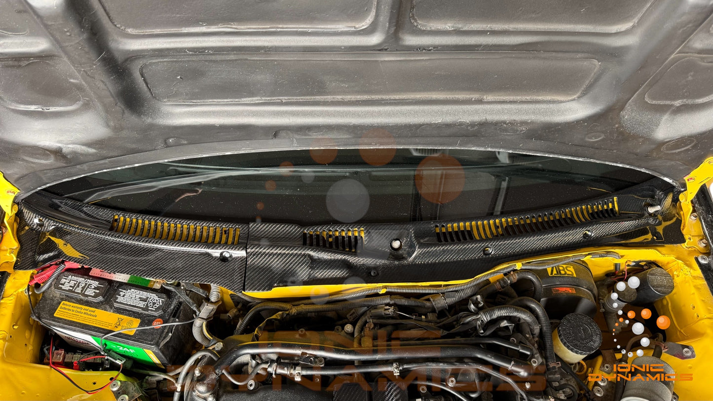300zx vented cowl set. Fiberglass or Carbon for LHD models. Save $35 and $50