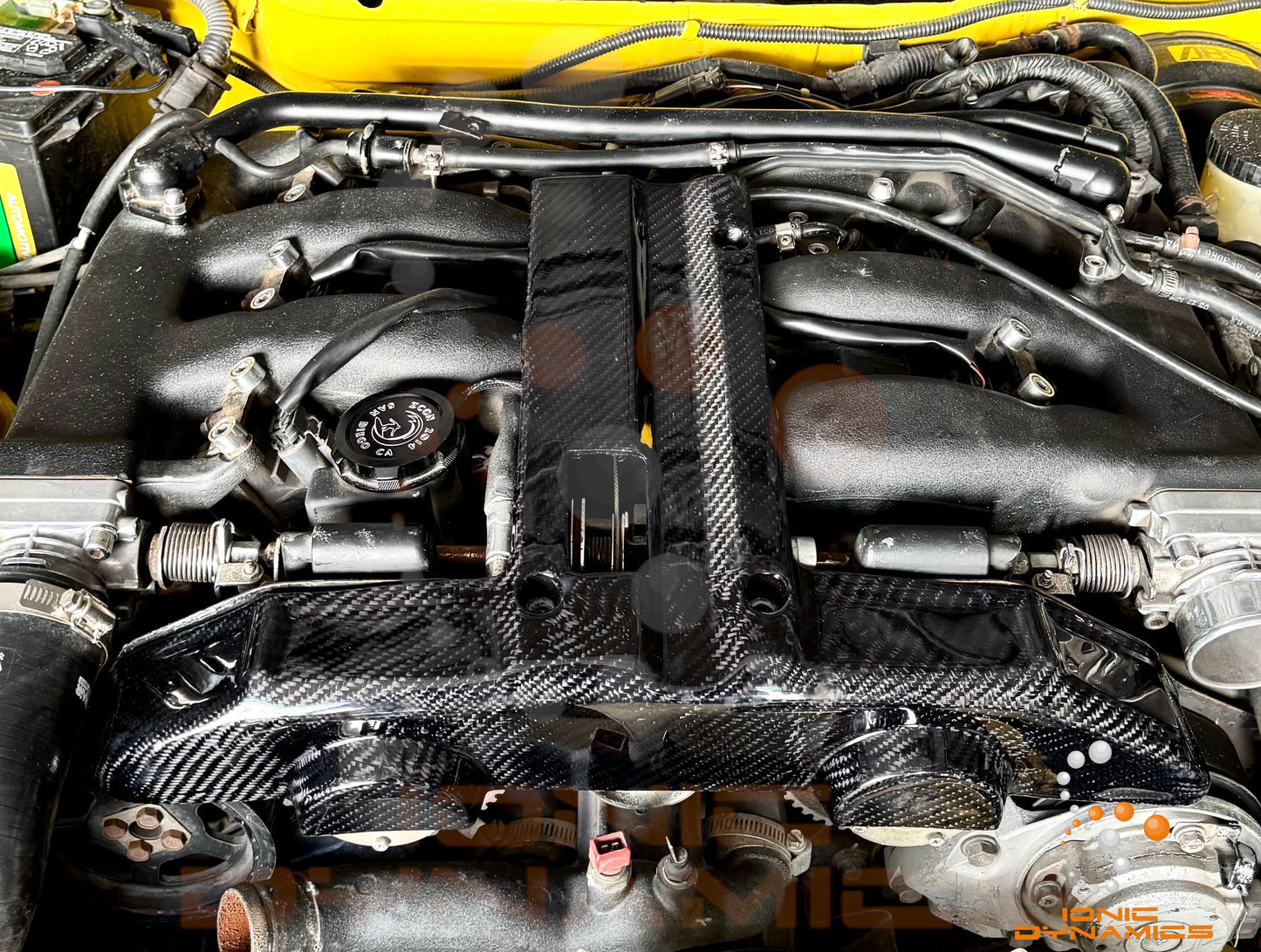 New 2025 300zx Carbon Fiber Signature engine cover Save $50