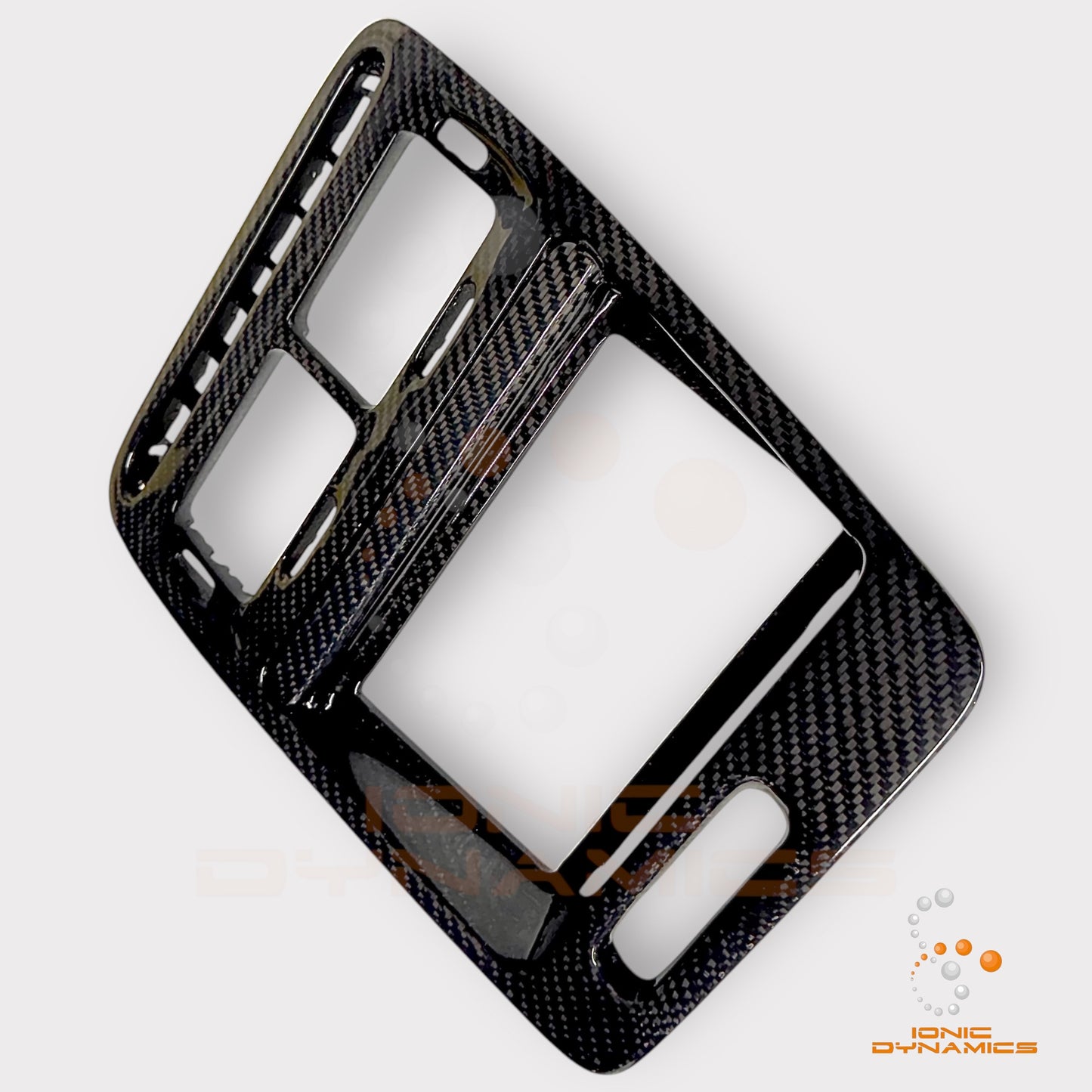 300ZX Carbon Fiber Double-DIN Radio Bezel – Includes Brackets | LHD & RHD Available!