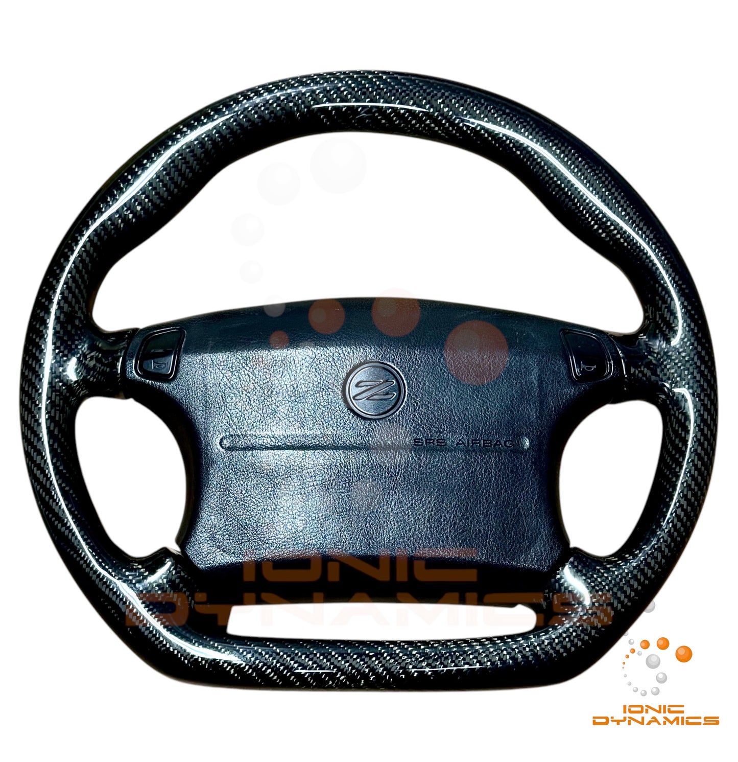 300zx Z32 Carbon Fiber laminated steering wheel. Up to $40 off.