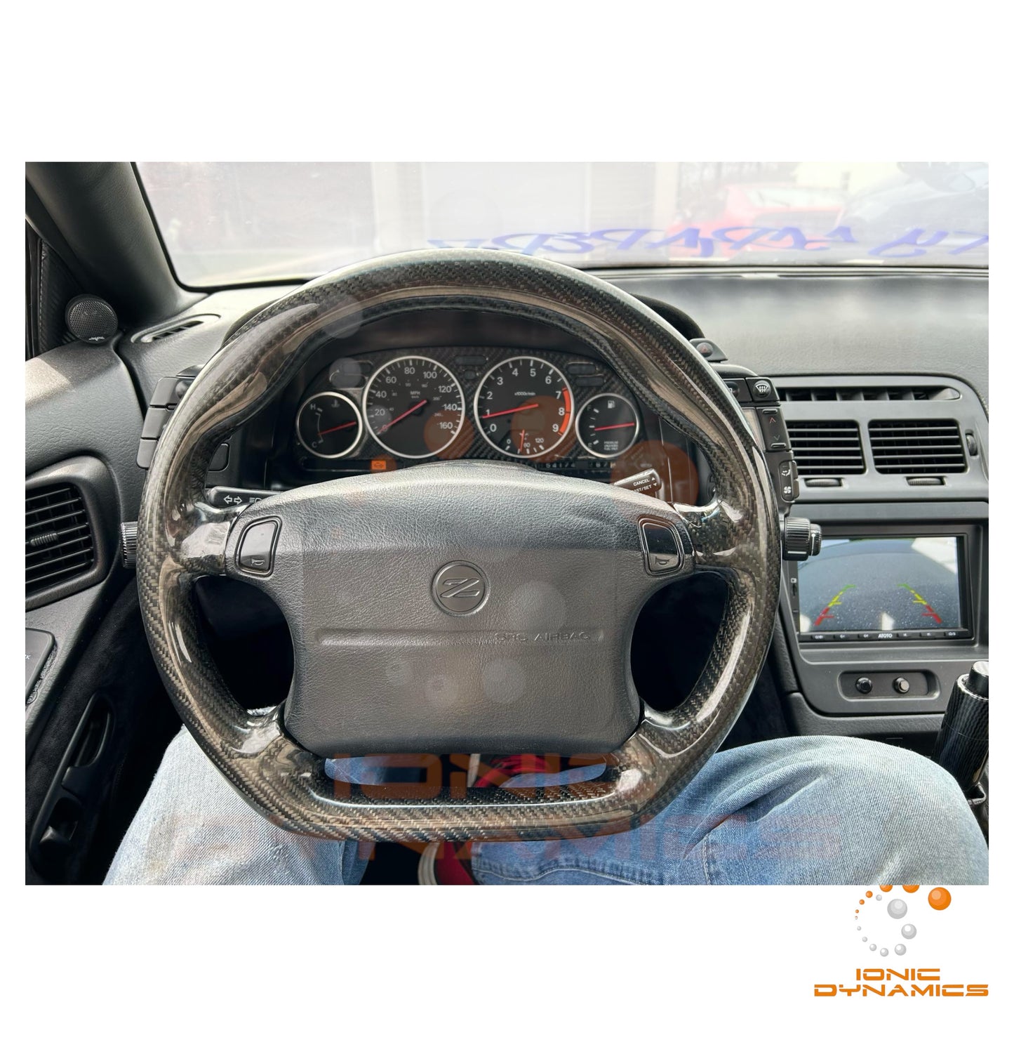 300zx Z32 Carbon Fiber laminated steering wheel. Up to $40 off.