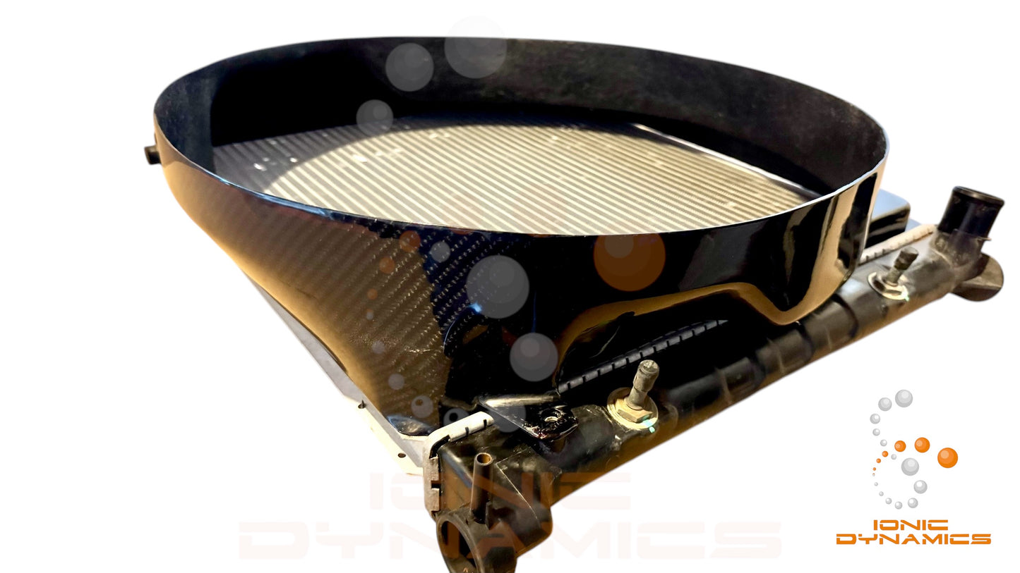 New 2025 300zx OEM replica Radiator Fan Shroud Twin Turbo. Save $50