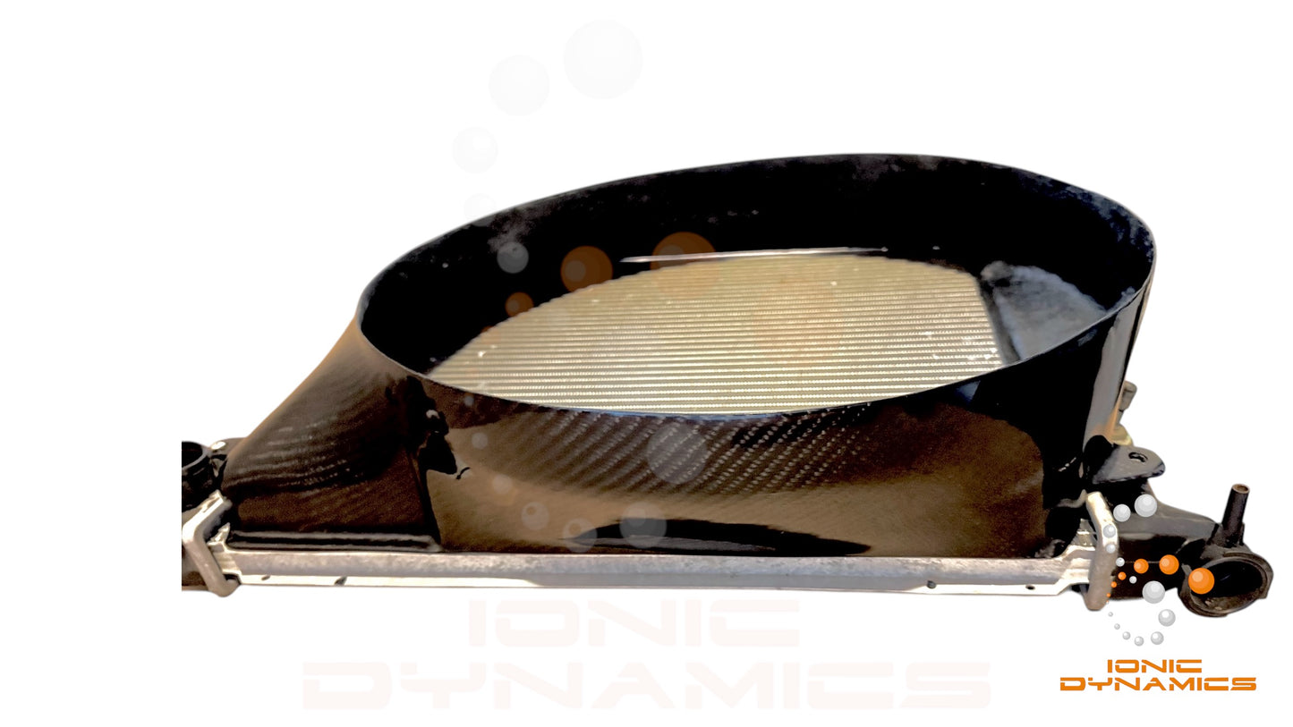 New 2025 300zx OEM replica Radiator Fan Shroud Twin Turbo. Save $50