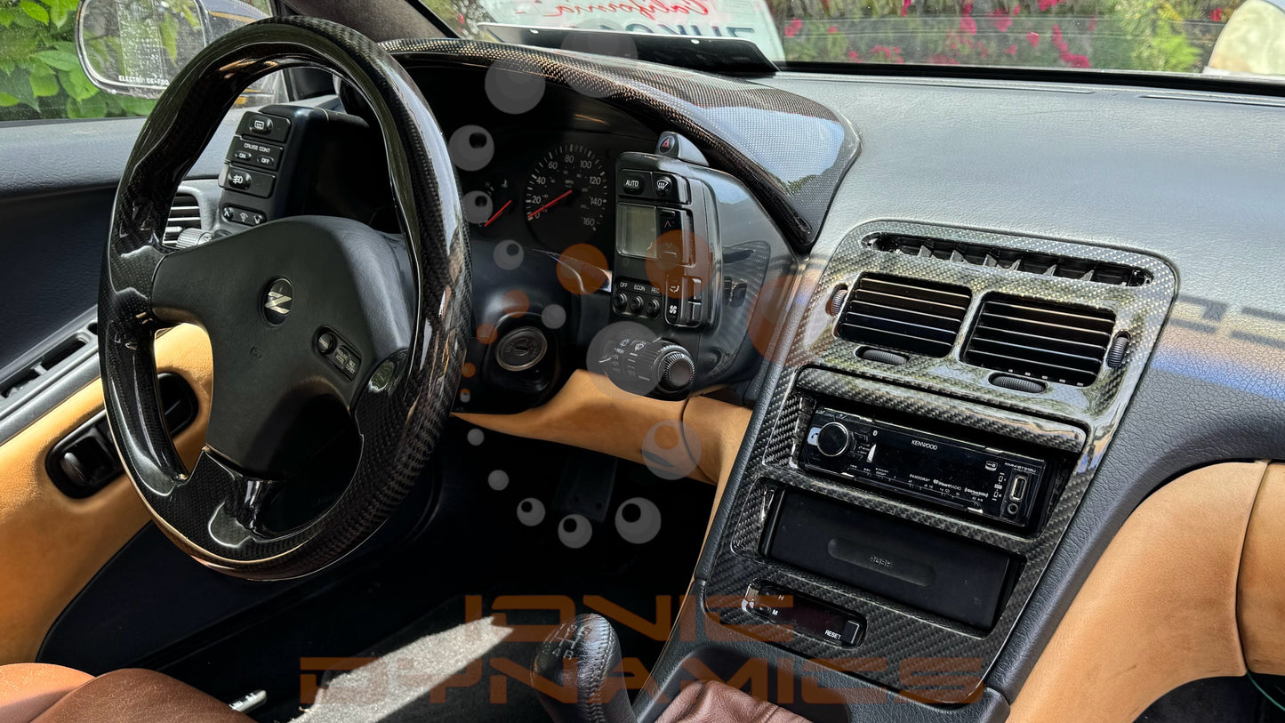 300zx Z32 Carbon Fiber laminated steering wheel. Up to $40 off.