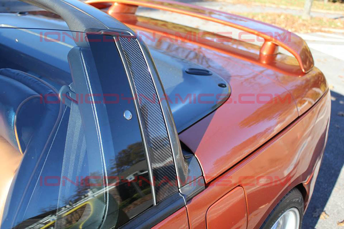 300zx Carbon Fiber door pillar covers for the 2+0