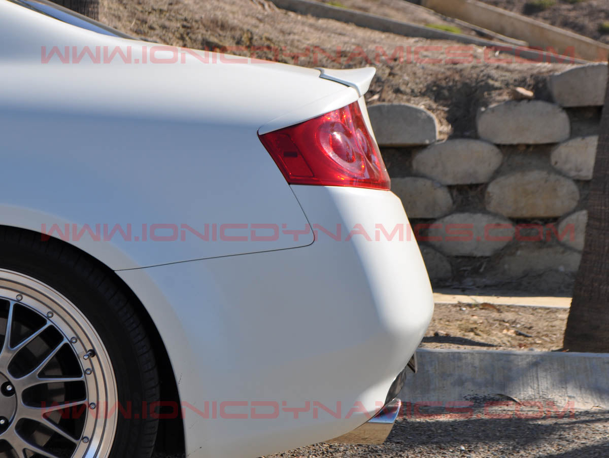 2003-2007 G35 Coupe Ionic shorty rear spoiler