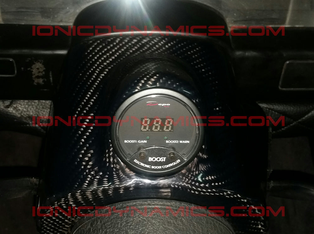 300zx Steering column mounted gauge pod.