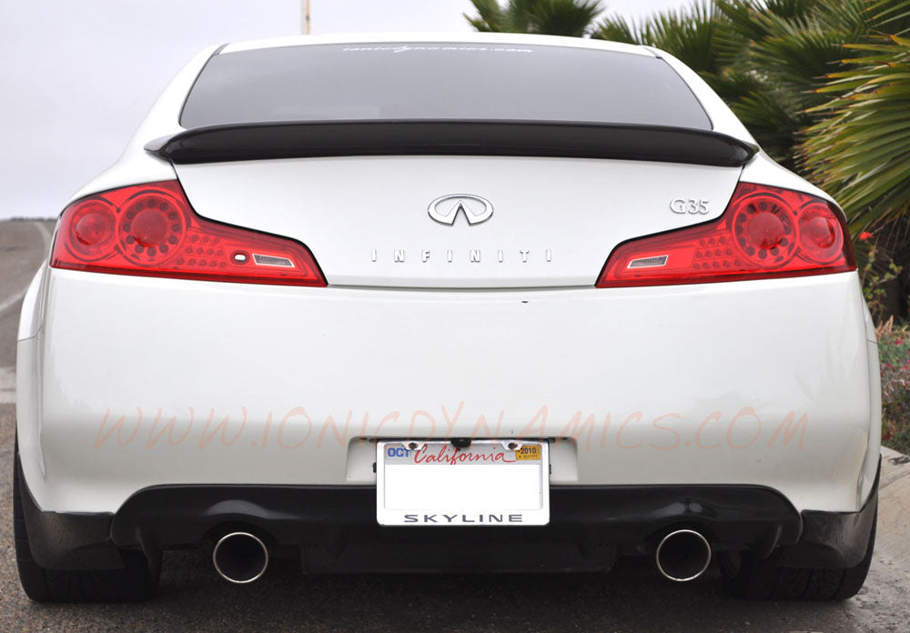 TAX REFUND SALE. 2003-2007 G35 Coupe V3 Nismo style rear diffuser Save up to $40