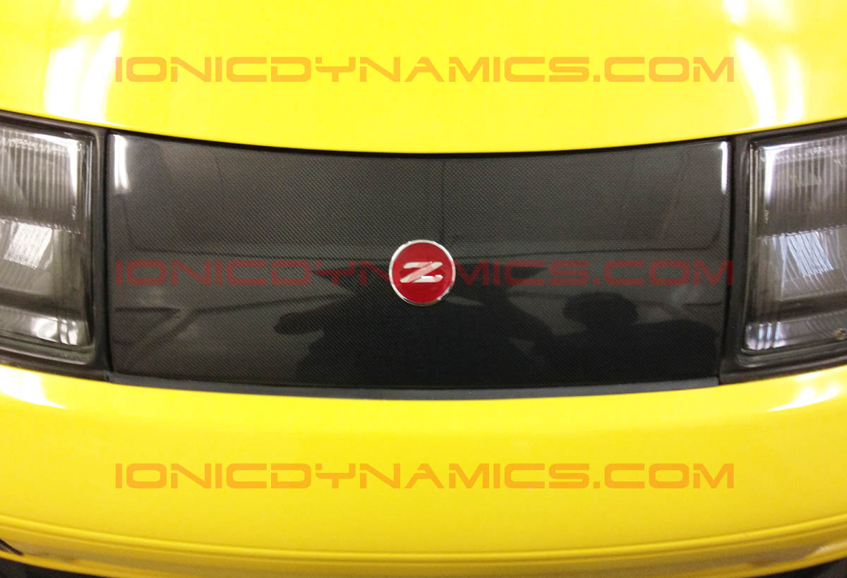 300zx OEM flat nose panel in Carbon Fiber or fiberglass
