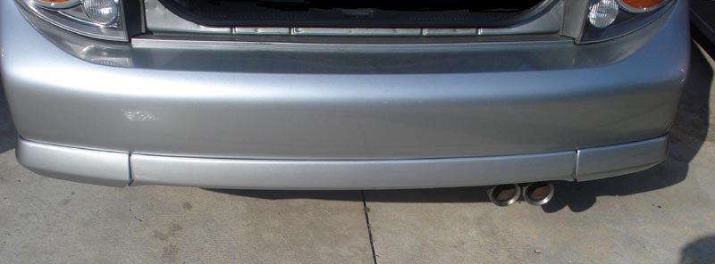 TAX REFUND SALE. 2001 Nissan Maxima Anniversary Edition rear valance replica. Save $30